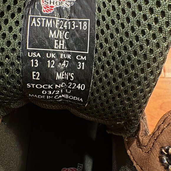 Red Wing King Toe® 6-inch Waterproof Safety Toe Boot 2240 - Men's Size 13 - Picture 8 of 8